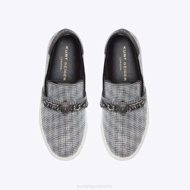 Kurt Geiger mujer london laney chelsea sin cordones 2LPR376 | calzados plata